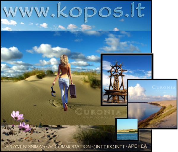 www.Kopos.lt Curonian Spit, Vacations by the Baltic Sea, Kursiu Nerija, Auksines Kopos, Golden Dunes