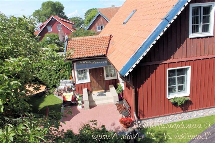 Etnografinis žvejo namas Nidoje, Lotmiškio gatvėje.